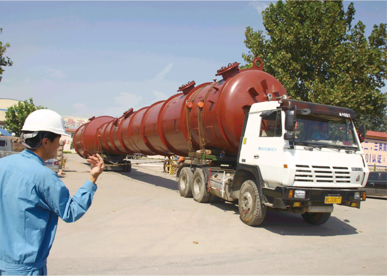  2007年4月开云网页版煤制氢变换气吸收塔热再生塔