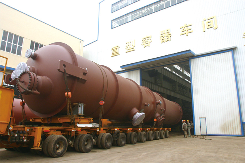 2007年10月开云网页版煤制氢热再生塔