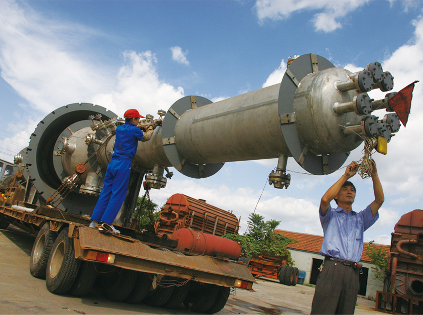 2005年7月出口法国的冷却器